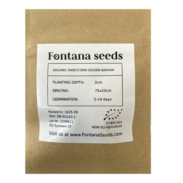 Bio Sweetcorn seeds