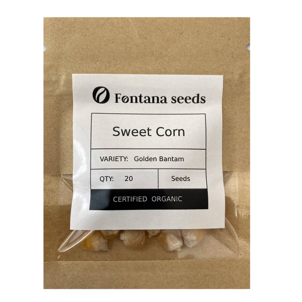 Organic Sweetcorn seeds