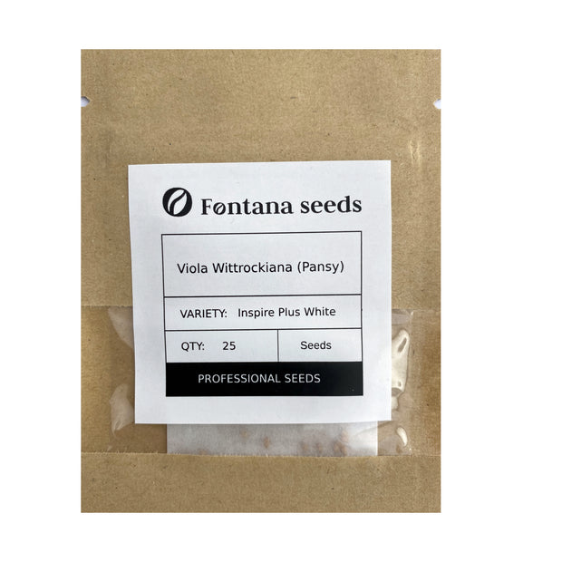 Pansy seeds white